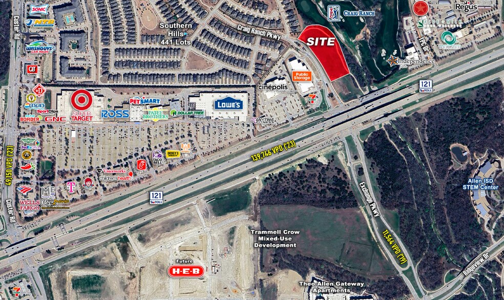 More Photos Of State Highway 121, McKinney Land For Sale