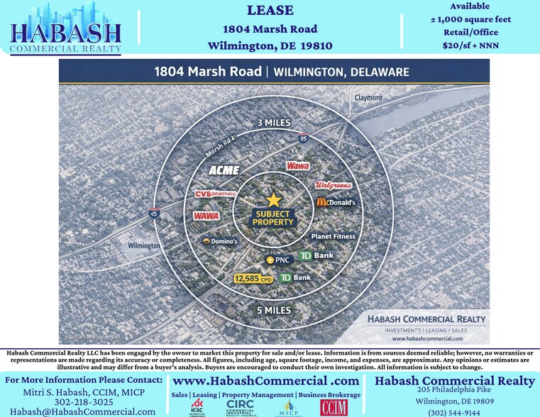 More Photos Of 1802-1810 Marsh Rd, Wilmington Unknown For Lease