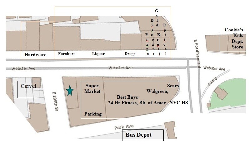 More Photos Of 2486-2488 Webster Ave, Bronx General Retail For Sale