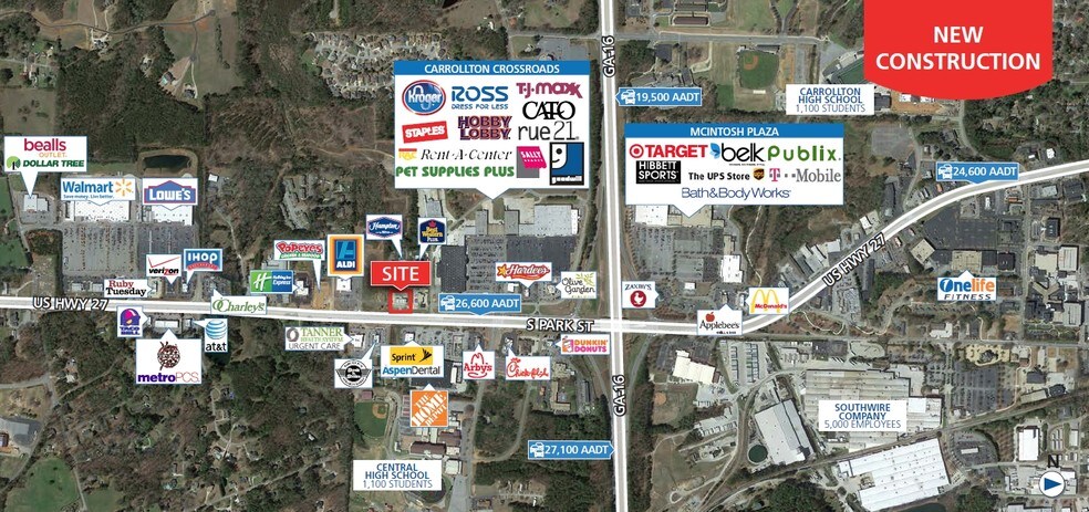 More Photos Of 1435 S Highway 27, Carrollton Freestanding For Lease