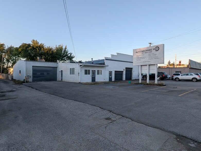 Primary Photo Of 1523 E Epler Ave, Indianapolis Auto Repair For Sale