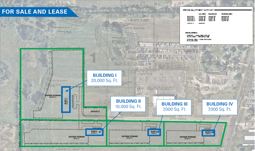 Primary Photo Of XXX 137th Avenue NE, Columbus Land For Lease