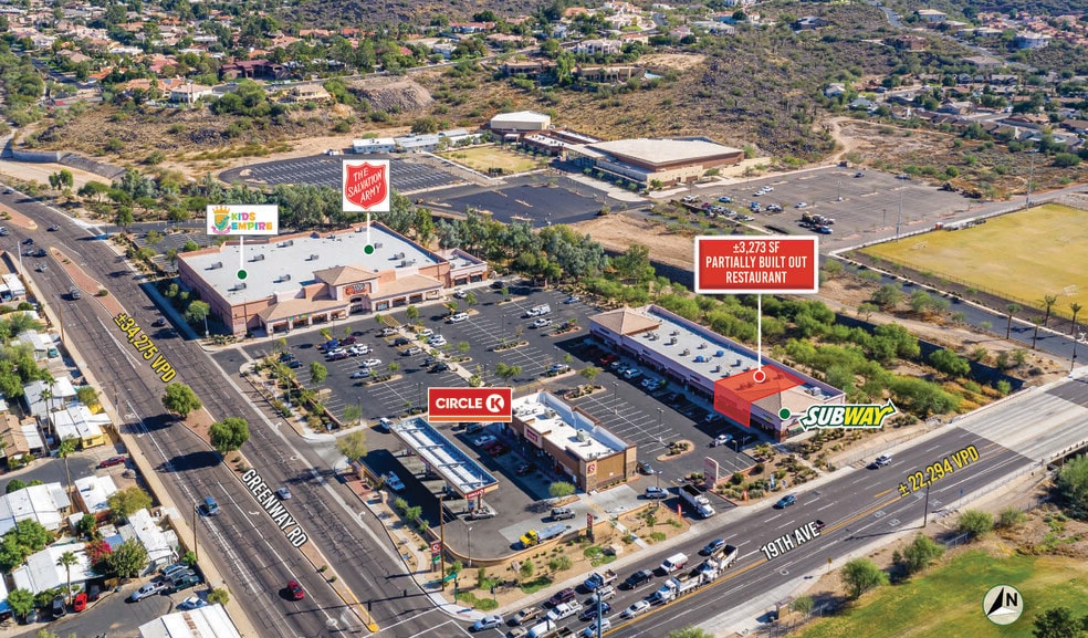 More Photos Of 1825-1855 W Greenway Rd, Phoenix Freestanding For Lease
