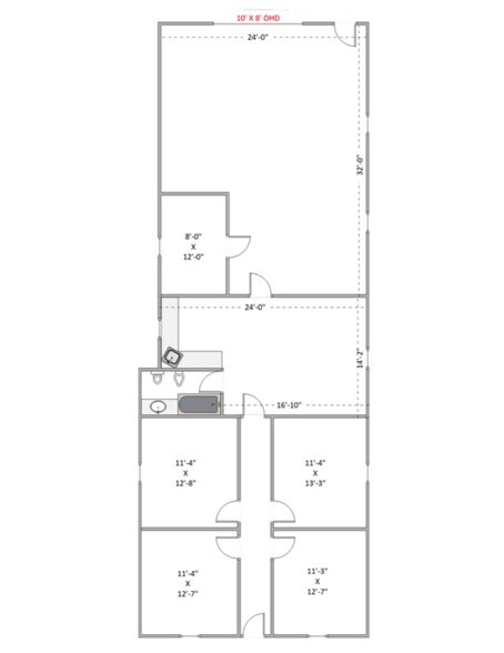More Photos Of 711 S Elm St, Denton Office For Lease