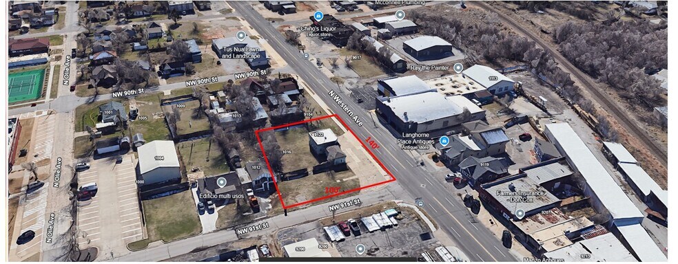 More Photos Of 9110 N Western Ave, Oklahoma City Freestanding For Lease