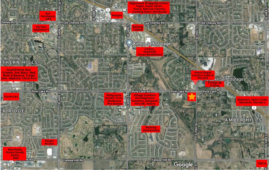More Photos Of 70th & Pine Lake Rd, Lincoln Office For Lease