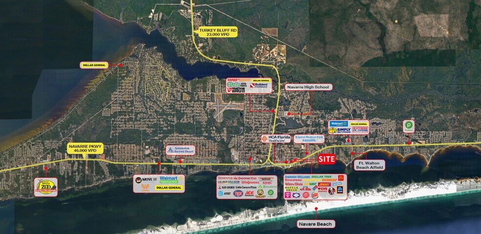 More Photos Of 8716 Navarre Pky, Navarre Land For Lease