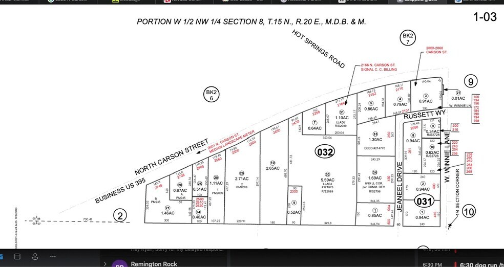 More Photos Of 2172 Carson St, Carson City Land For Lease