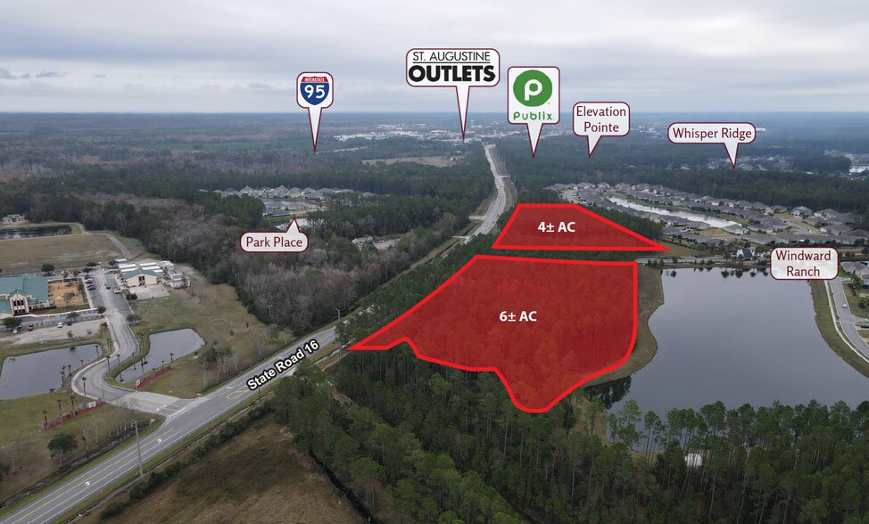 More Photos Of State Road 16 @ Windward Ranch Blvd, Saint Augustine Land For Sale