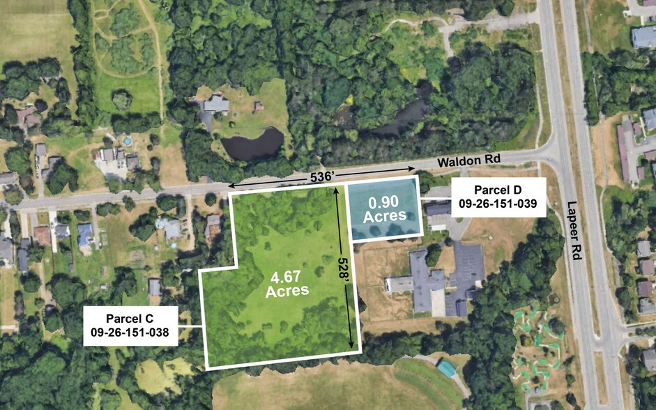 Primary Photo Of Waldon Rd, Lake Orion Land For Sale