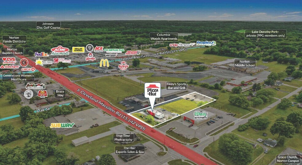 More Photos Of 4034 S Cleveland Massillon Rd, Norton Restaurant For Sale