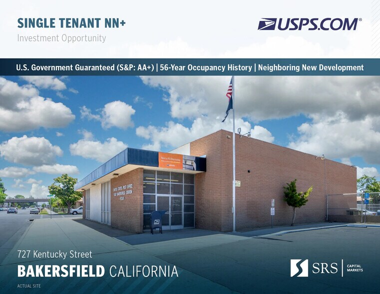Primary Photo Of 727 Kentucky St, Bakersfield Post Office For Sale