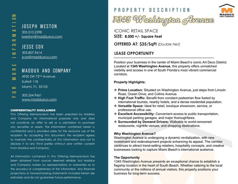 More Photos Of 1337-1345 Washington Ave, Miami Beach Storefront For Lease