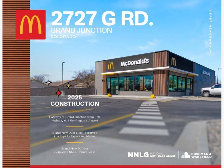Primary Photo Of 2727 G Rd, Grand Junction Fast Food For Sale