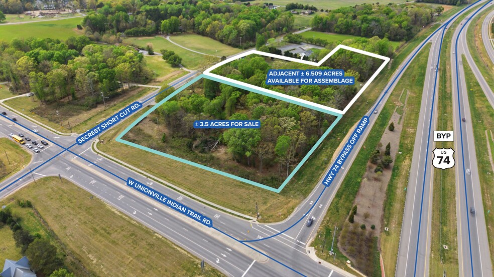 More Photos Of 6208 Secrest Short Cut Rd, Indian Trail Land For Sale