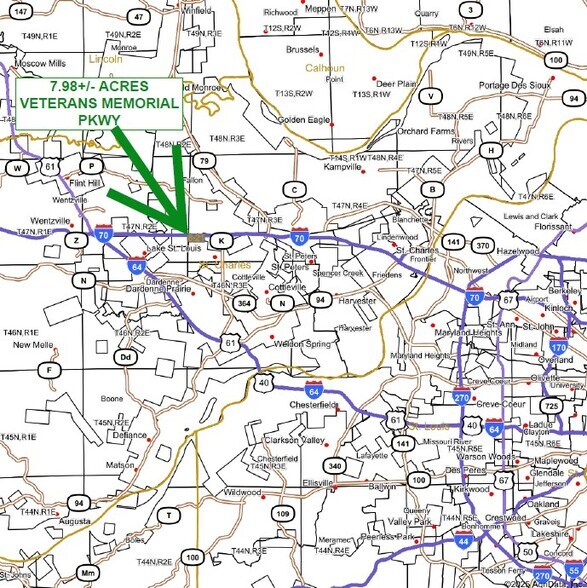 More Photos Of Veterans Memorial Parkway (7.98+/- Acres), O'Fallon Land For Sale