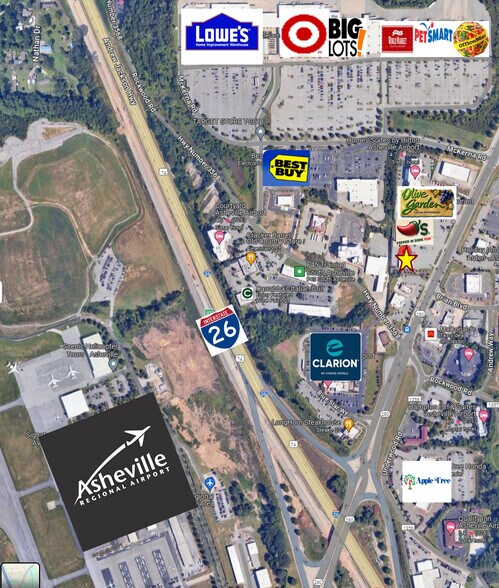 More Photos Of 422 Airport Rd, Arden Storefront For Lease