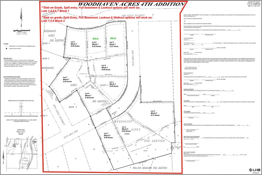 More Photos Of Maple Drive South Dr @ 35th Avenue SW, Cambridge Land For Sale