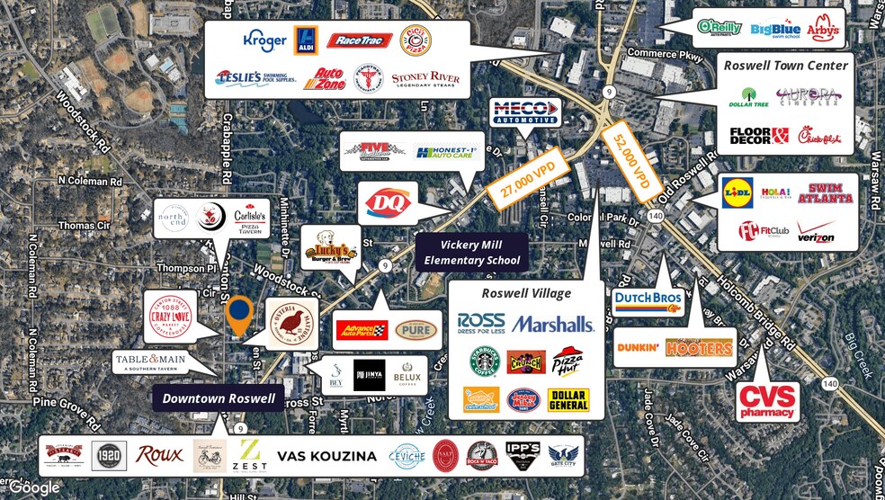 More Photos Of 1105 Canton St, Roswell Restaurant For Sale