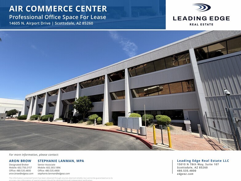 More Photos Of 14605 N Airport Dr, Scottsdale Airplane Hangar For Lease