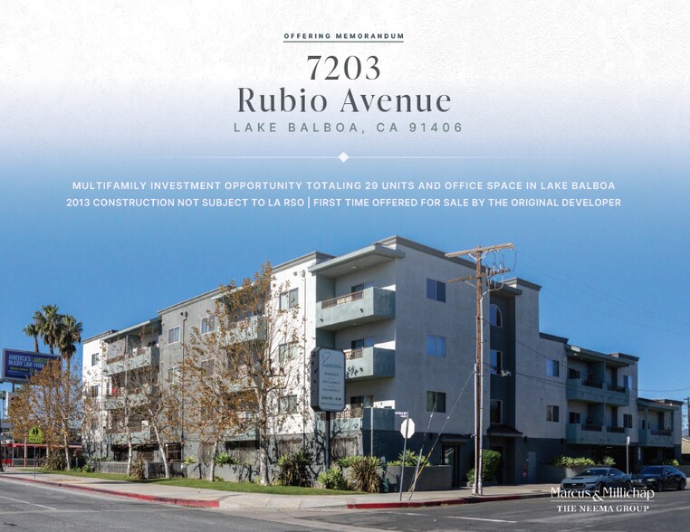 Primary Photo Of 7203 Rubio Ave, Lake Balboa Apartments For Sale