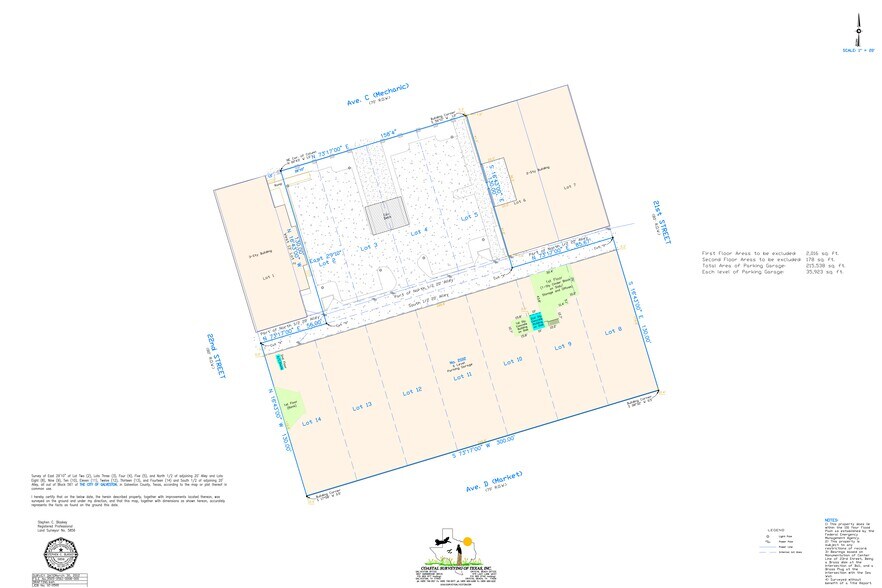 More Photos Of 2100 Market St, Galveston Parking Garage For Sale