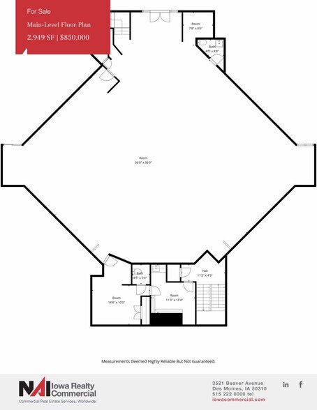 More Photos Of 3120 E 24th St, Des Moines Religious Facility For Sale