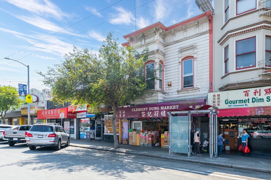 More Photos Of 637-639 Clement St, San Francisco Storefront Retail Residential For Sale