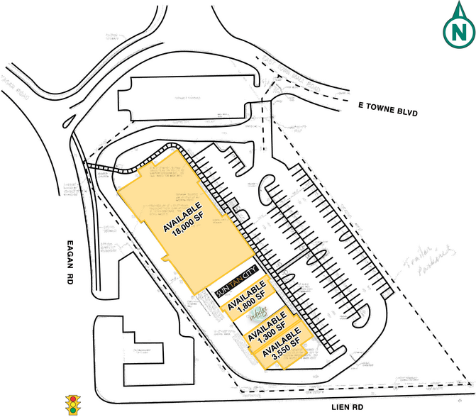 More Photos Of 4303-4351 E Towne Way, Madison General Retail For Sale