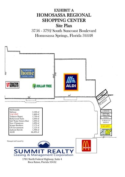 More Photos Of 3756-3792 S Suncoast Blvd, Homosassa Storefront Retail Office For Lease