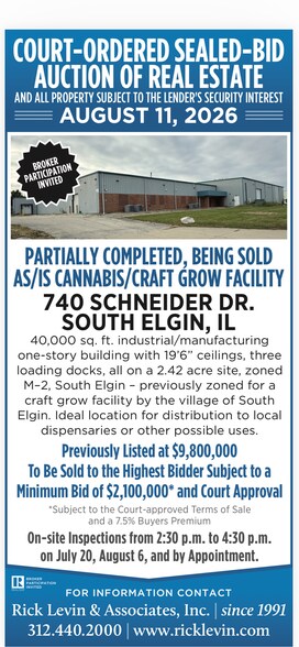 Primary Photo Of 740 Schneider Dr, South Elgin Manufacturing For Sale