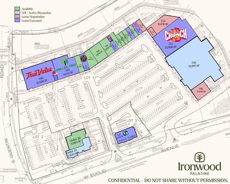 More Photos Of 700-790 W Euclid Ave, Palatine Unknown For Lease