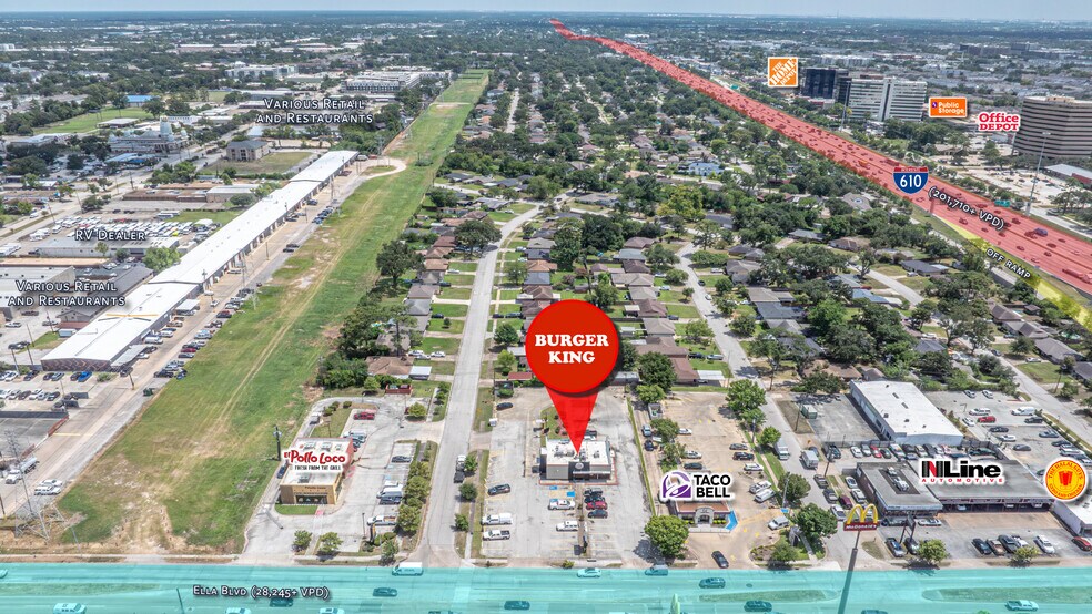 More Photos Of 3040 Ella Blvd, Houston Fast Food For Sale