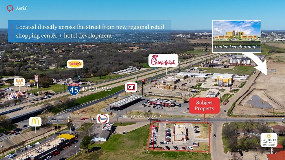 More Photos Of 1211 E Ennis Ave, Ennis Restaurant For Sale