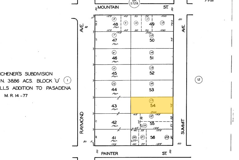 More Photos Of 839 N Summit Ave, Pasadena Apartments For Sale