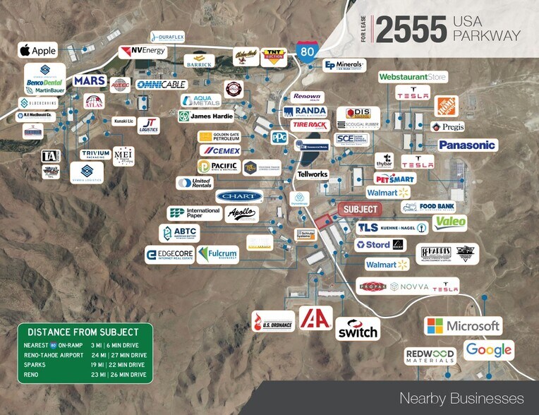 More Photos Of 2555 USA Pky, Mccarran Distribution For Lease