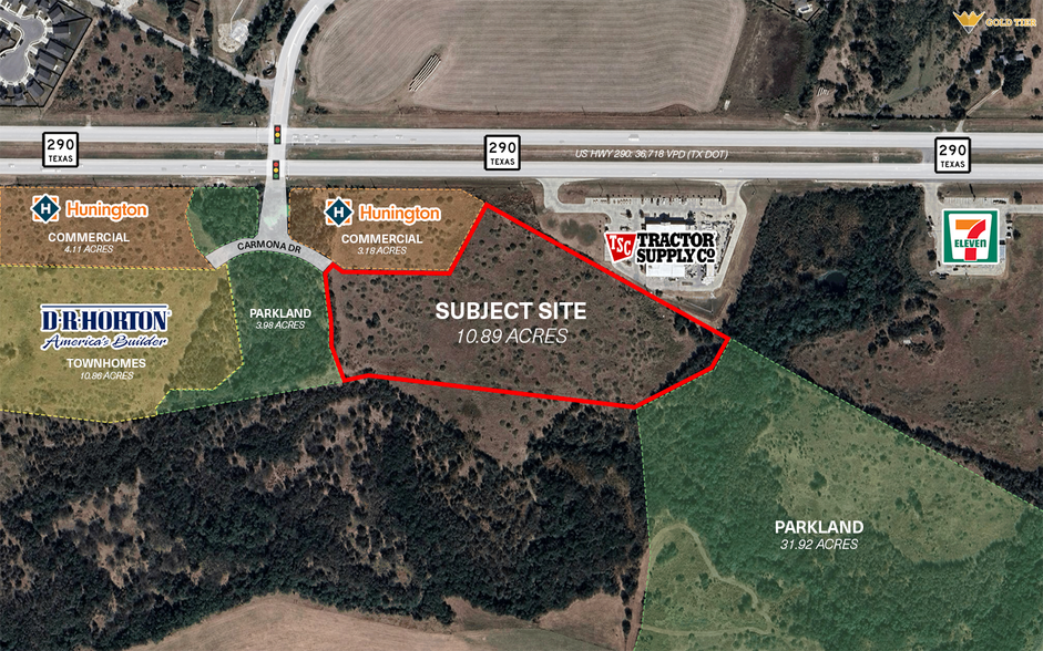 Primary Photo Of 18401 US-290, Elgin Land For Sale