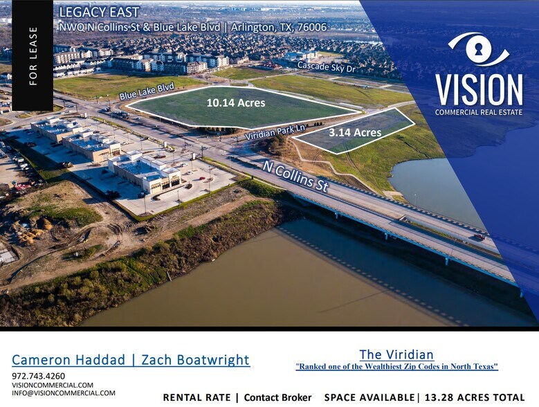 Primary Photo Of TBD N Collins (Legacy East Town Cntr), Arlington Land For Lease