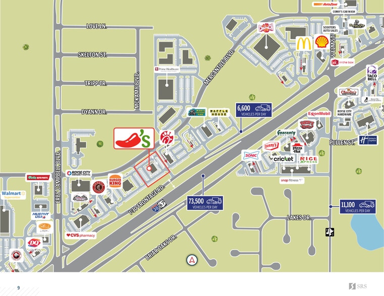 More Photos Of NEC I-30 & Erby Campbell Blvd, Royse City Restaurant For Sale