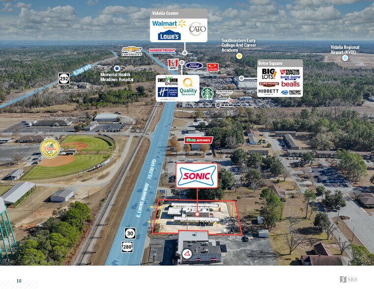 More Photos Of 1803 E. Lyons Highway, Vidalia General Retail For Sale