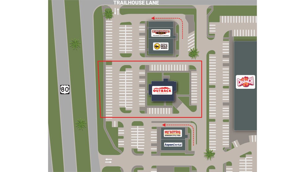 More Photos Of 560 US 80 hwy, Forney General Retail For Sale