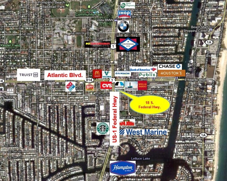 More Photos Of 18 S Federal Hwy, Pompano Beach Freestanding For Lease