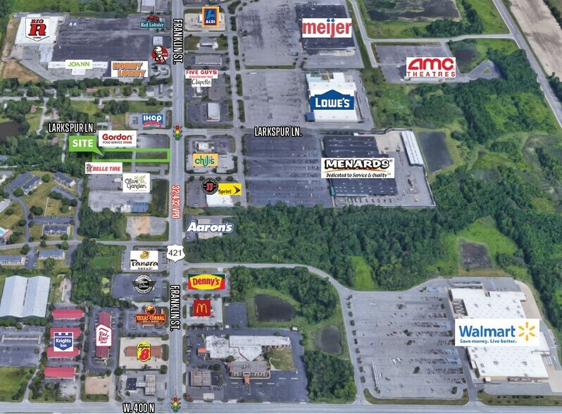 More Photos Of US 421 & Larkspur Ln, Michigan City Land For Sale