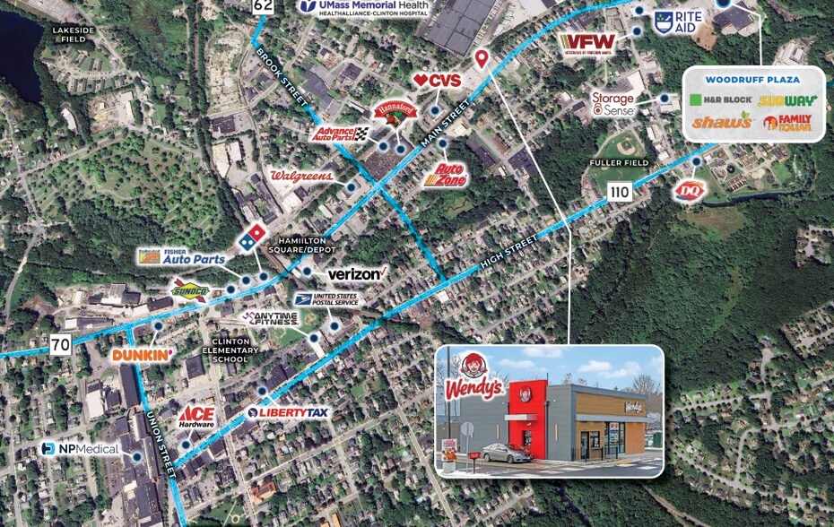 More Photos Of 860 Main st, Clinton General Retail For Sale