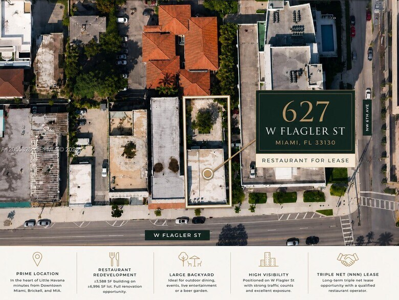 More Photos Of 627 W Flagler St, Miami Restaurant For Lease