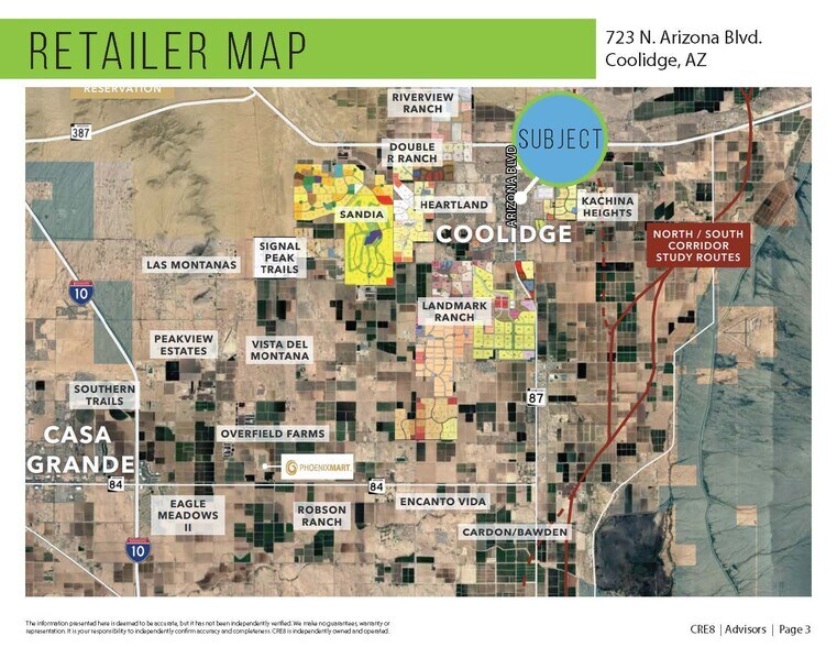 More Photos Of 723 Arizona, Coolidge Land For Sale