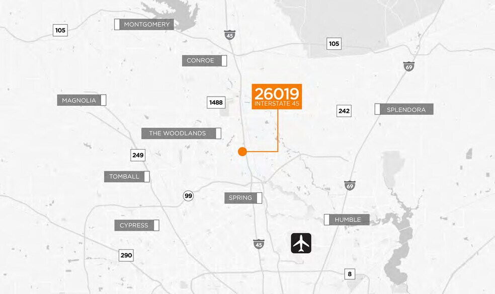 More Photos Of 26019 Interstate 45, Spring Freestanding For Sale