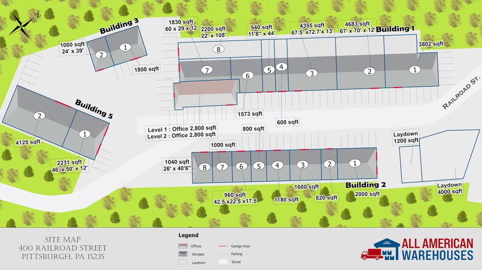 More Photos Of 400 Railroad St, Pittsburgh Warehouse For Lease