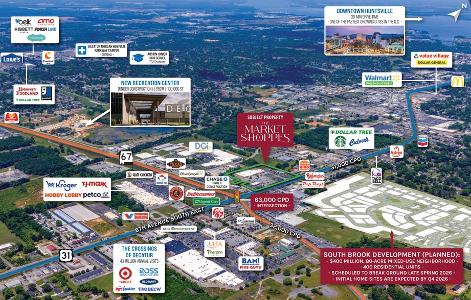 More Photos Of 2407 6th Ave SE, Decatur General Retail For Sale