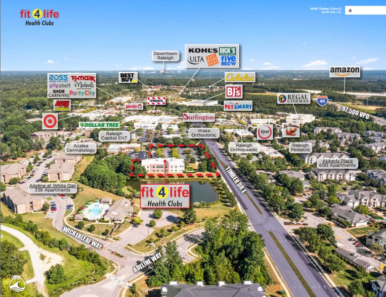 More Photos Of 1400 Timber Dr E, Garner Medical For Sale